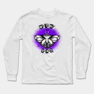 Witchy Moth Long Sleeve T-Shirt